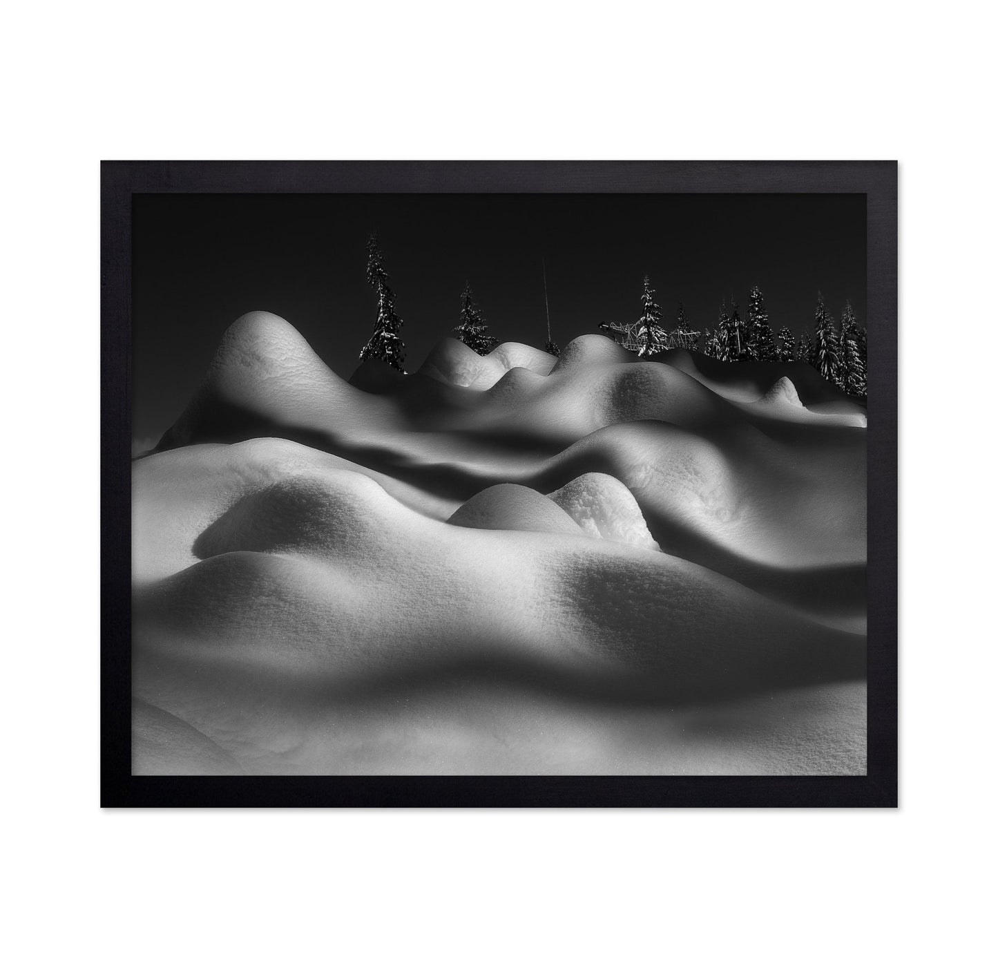 Snow Dune Shadows