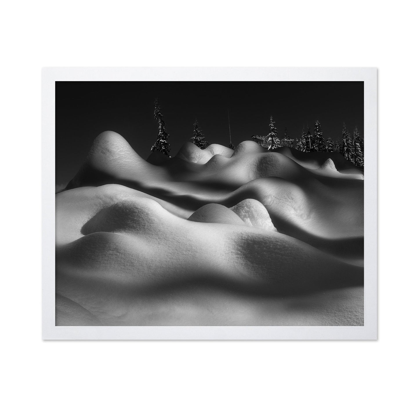 Snow Dune Shadows