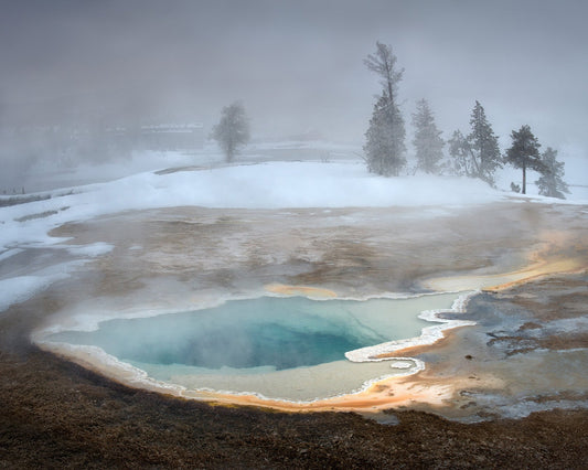 Frozen Thermal Pool