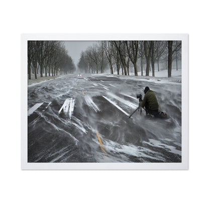 Blizzard Road Shot