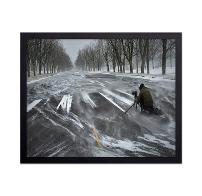 Blizzard Road Shot