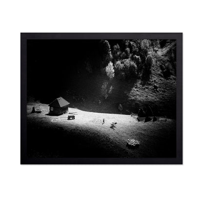 Lone Farm In Light