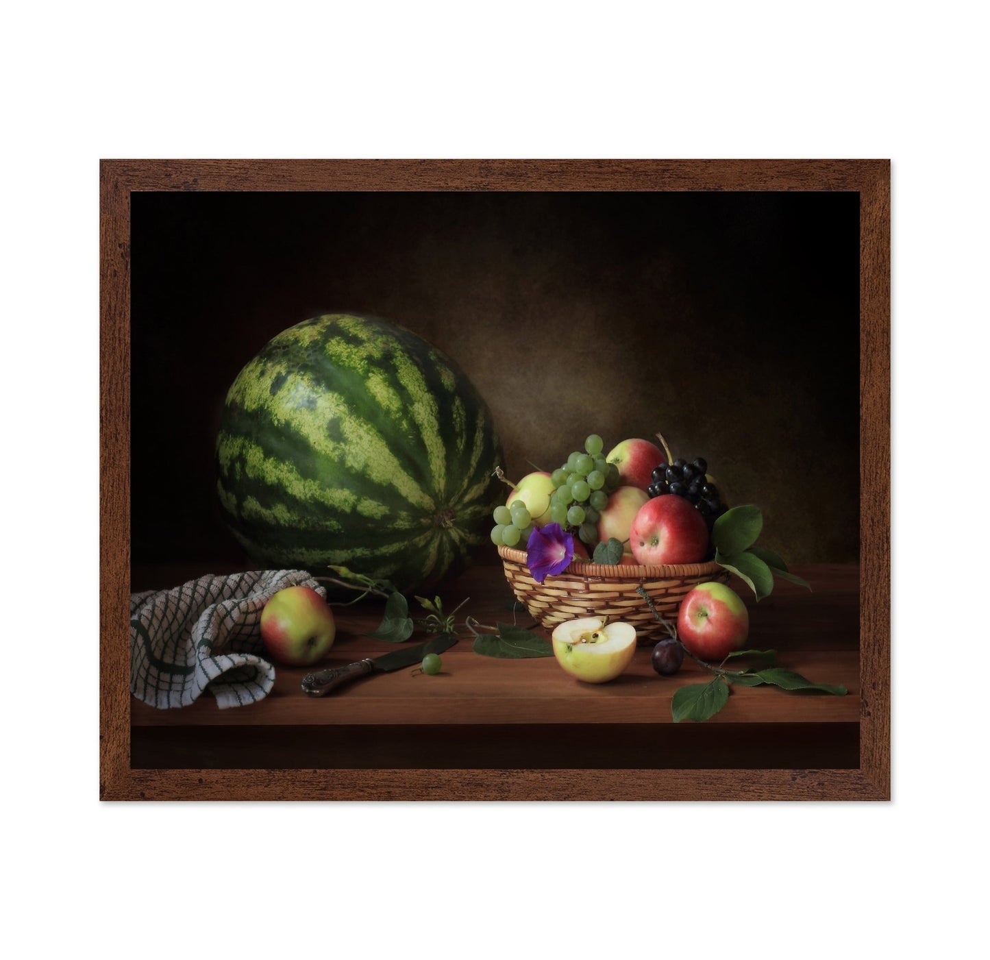 Watermelon And Fruit Basket