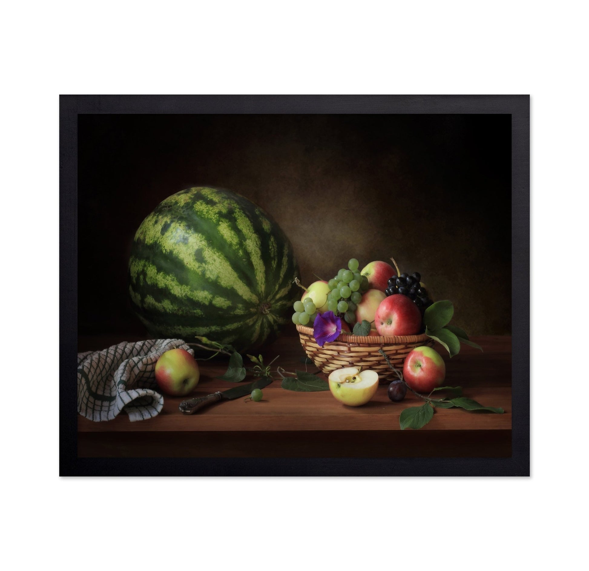 Watermelon And Fruit Basket