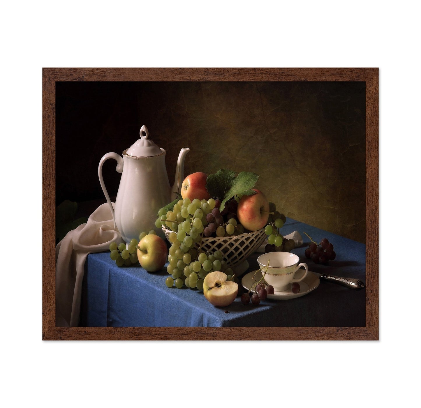 Grapes And Apples Still Life