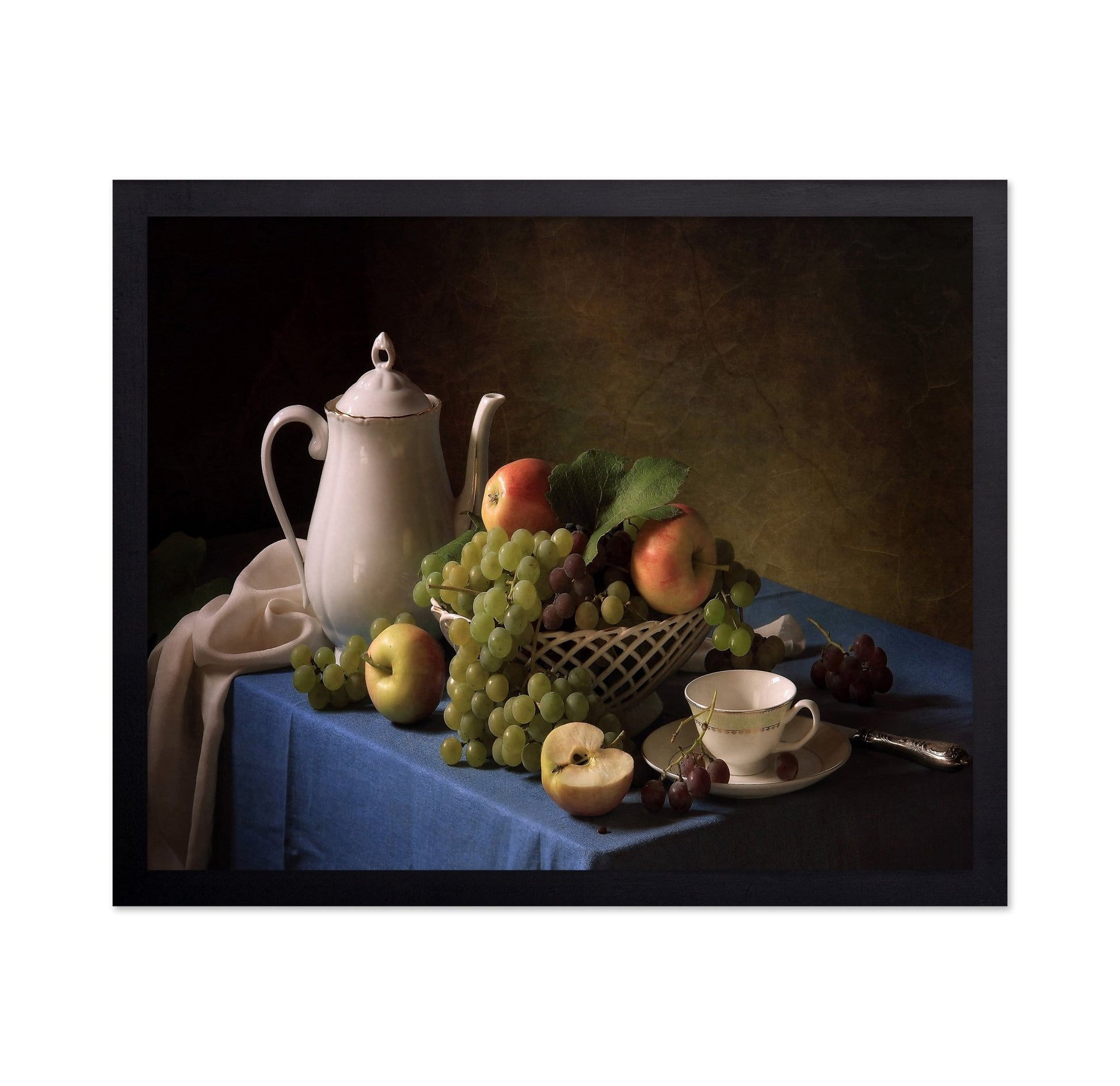 Grapes And Apples Still Life