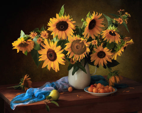 Sunflower Table Still Life