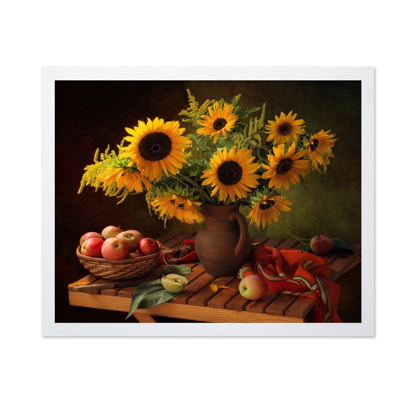 Sunflower Harvest Still Life
