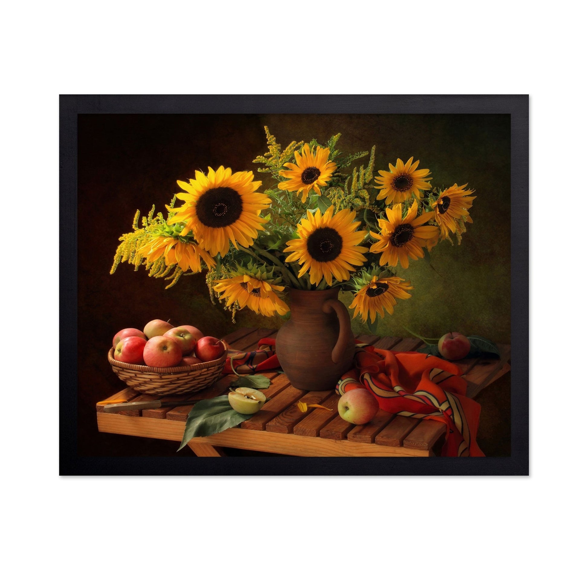 Sunflower Harvest Still Life