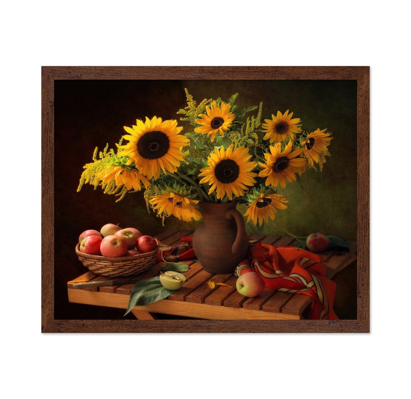Sunflower Harvest Still Life