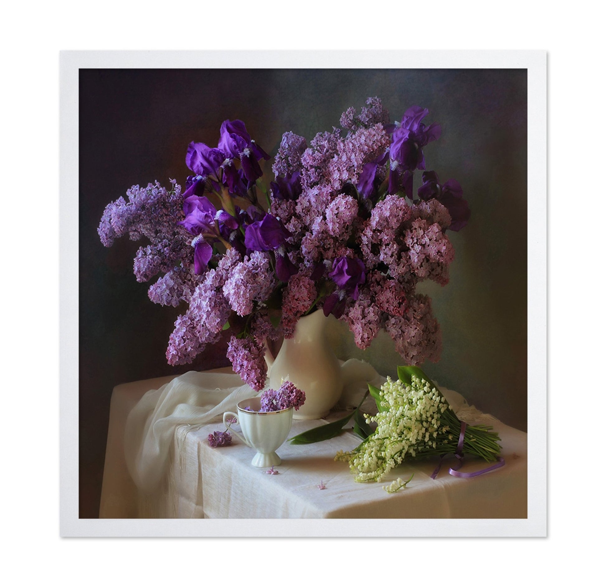 Lilac Iris Bouquet