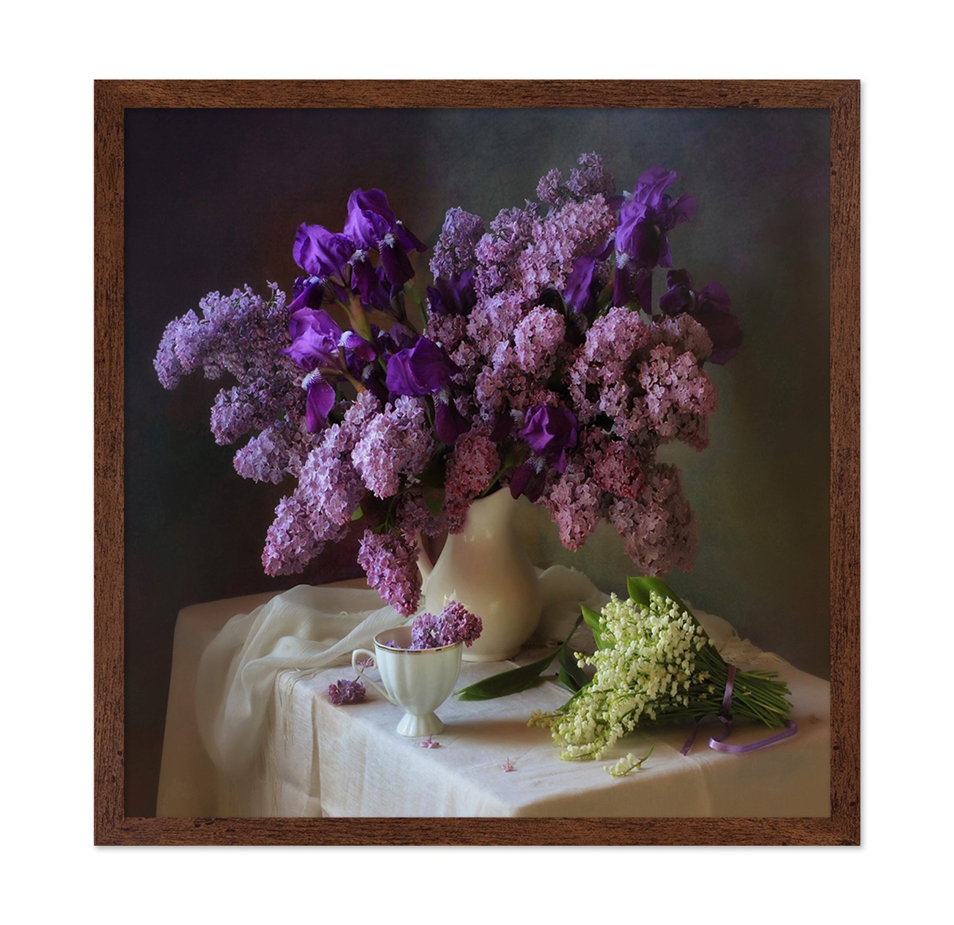 Lilac Iris Bouquet