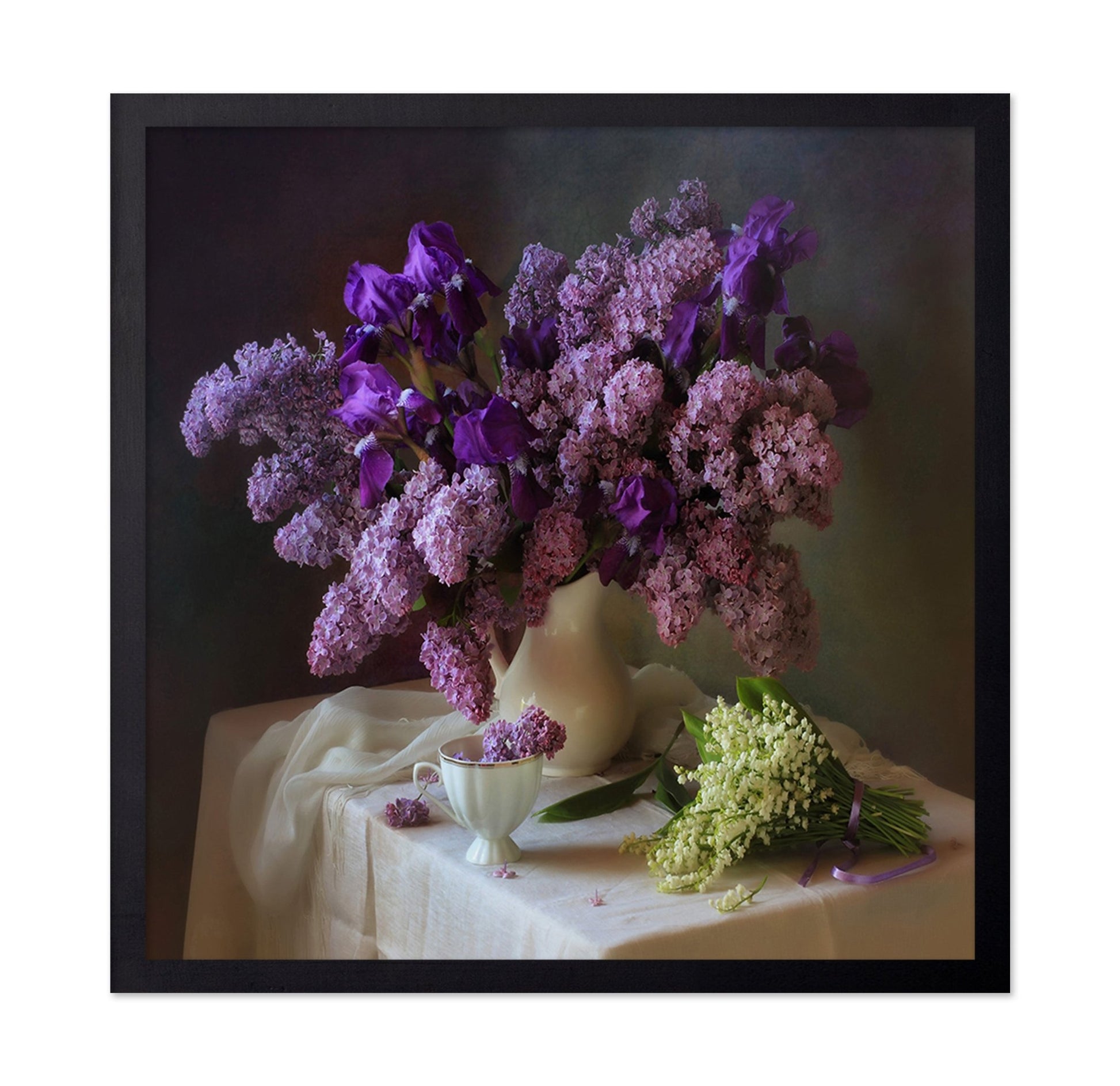 Lilac Iris Bouquet