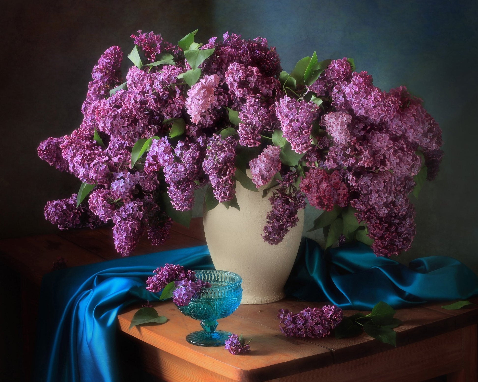 Lilac Vase Arrangement