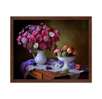 Floral Fruit Still Life