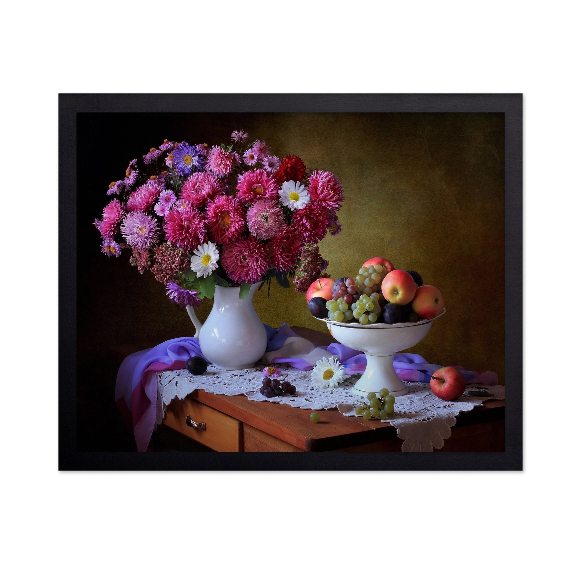 Floral Fruit Still Life