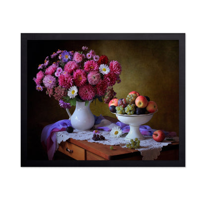 Floral Fruit Still Life