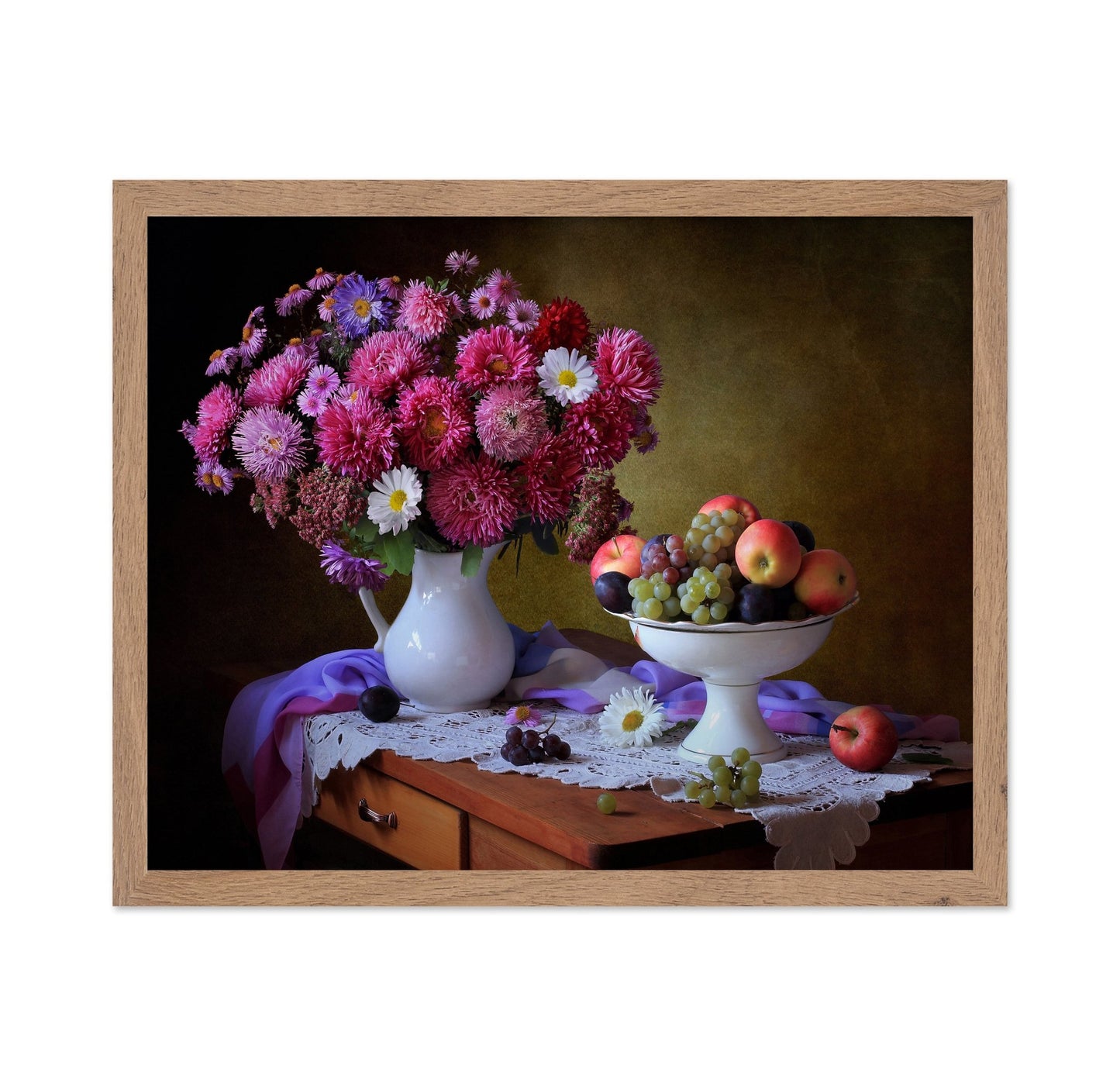 Floral Fruit Still Life