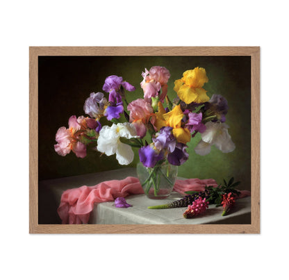 Colorful Iris Bouquet