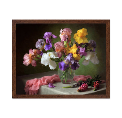Colorful Iris Bouquet
