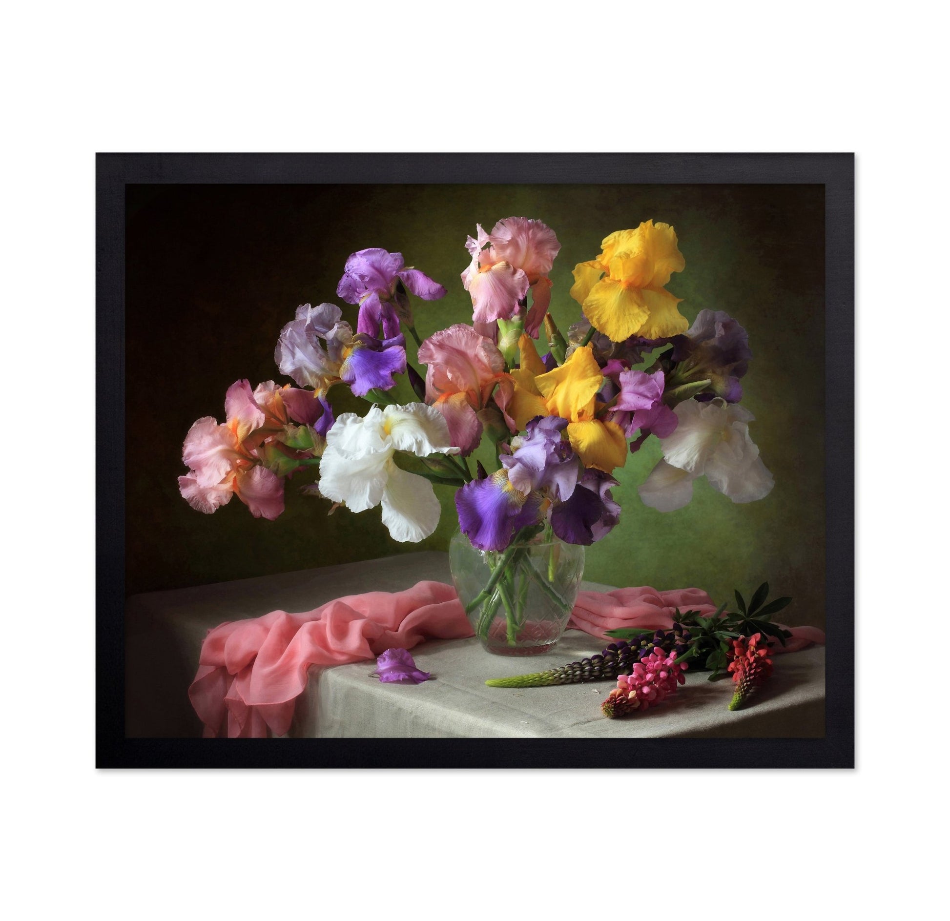 Colorful Iris Bouquet