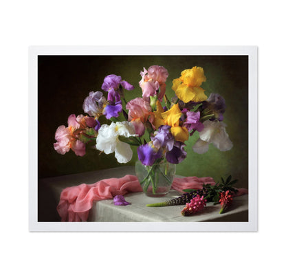 Colorful Iris Bouquet
