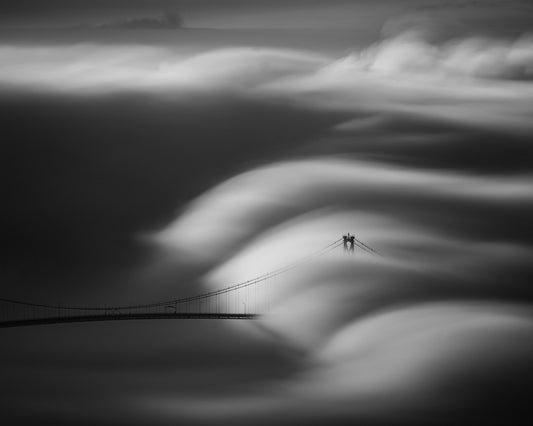 Bridge Through Mist Waves