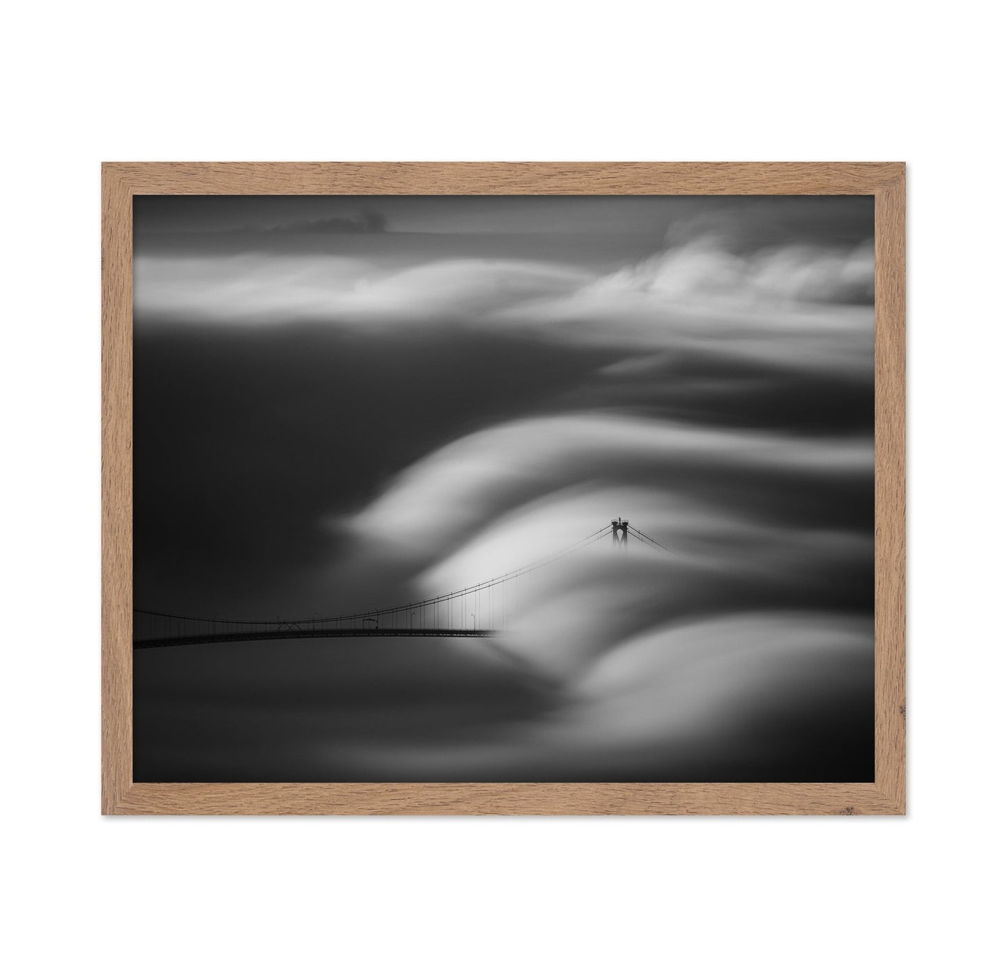 Bridge Through Mist Waves