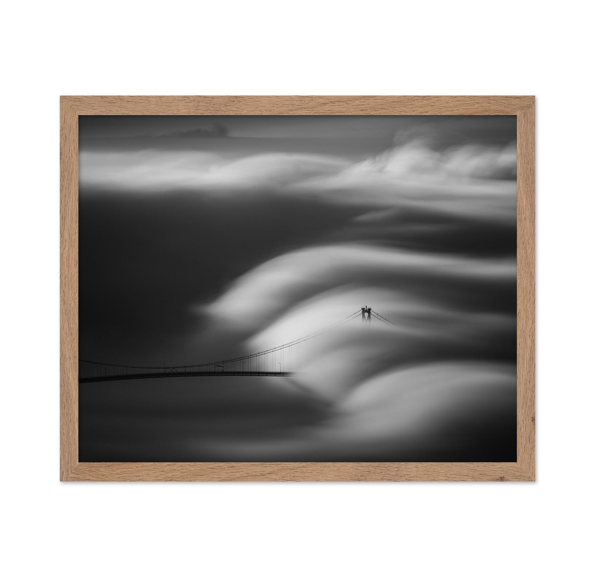 Bridge Through Mist Waves
