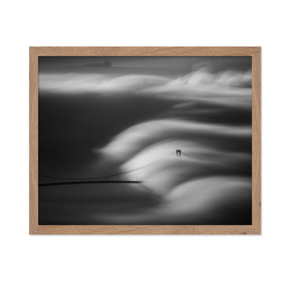 Bridge Through Mist Waves
