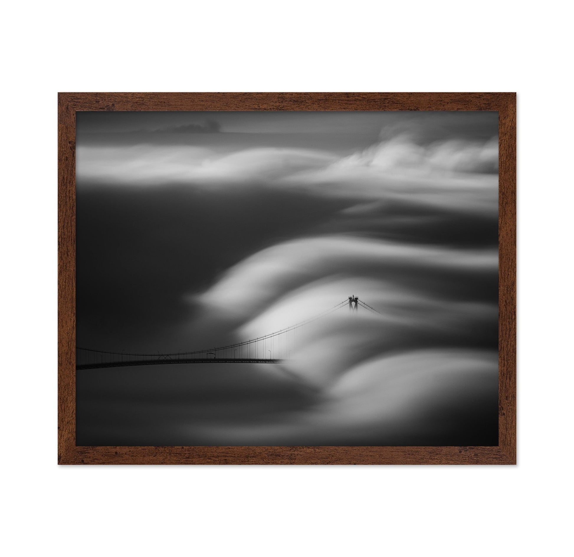 Bridge Through Mist Waves
