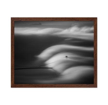 Bridge Through Mist Waves