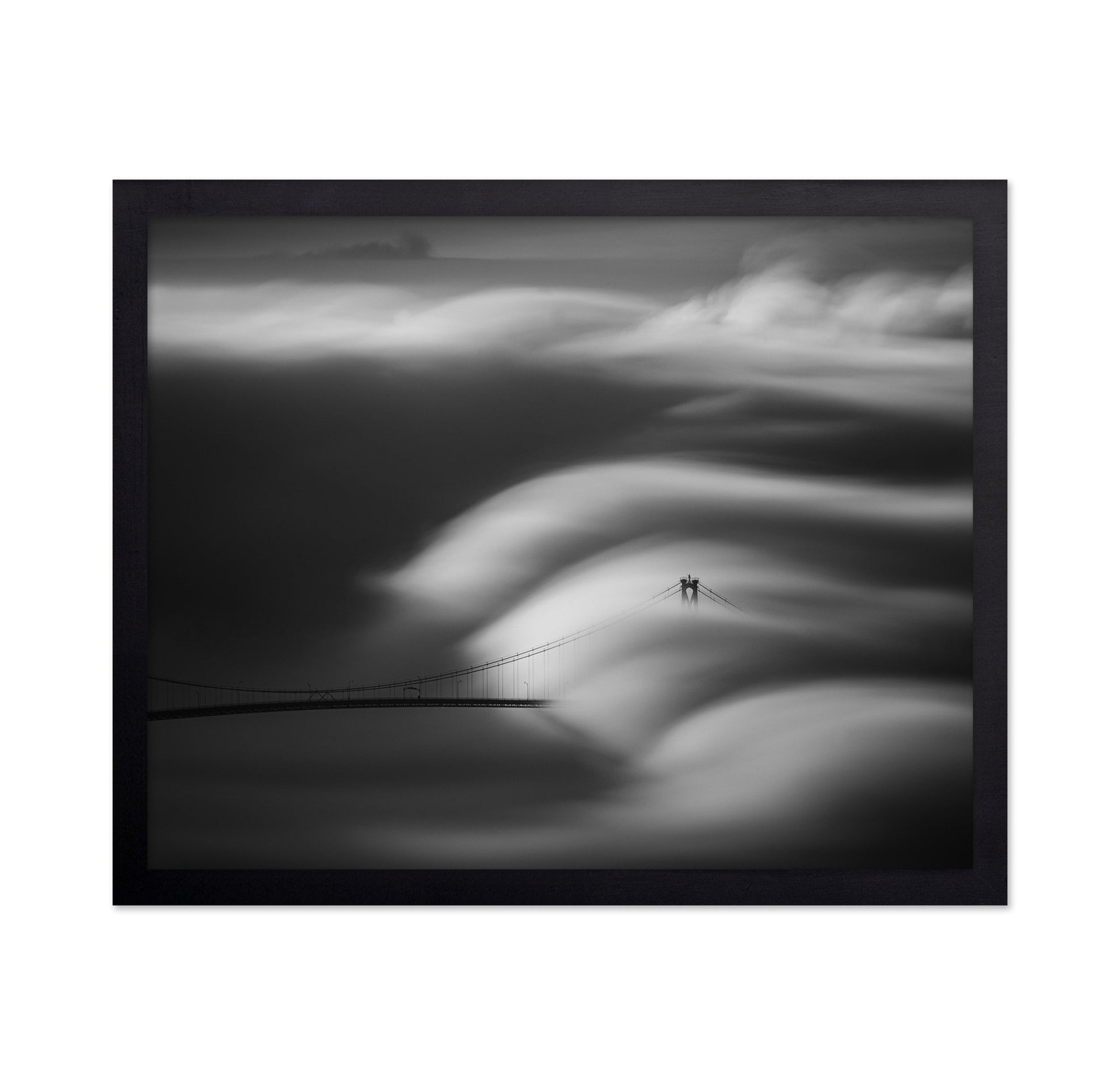 Bridge Through Mist Waves