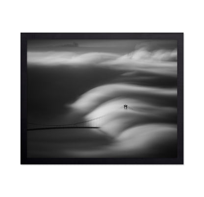 Bridge Through Mist Waves