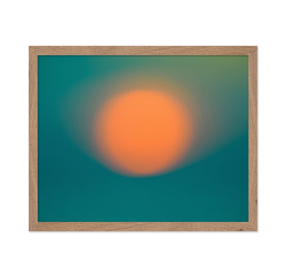 Warm Gradient Circle
