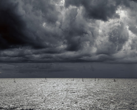 Storm Over Silver Sea