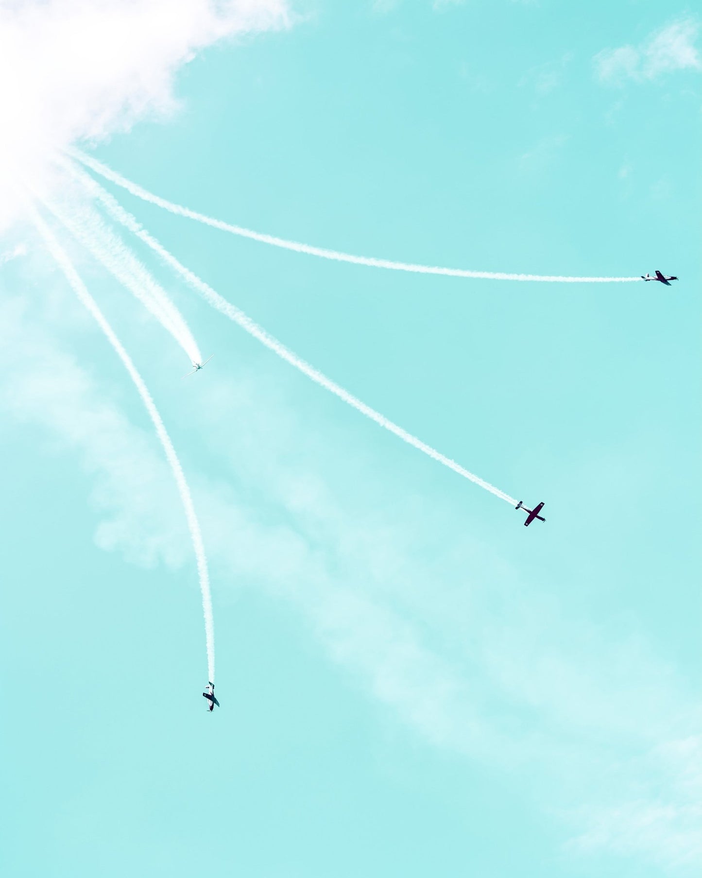 Sky Trail Formation