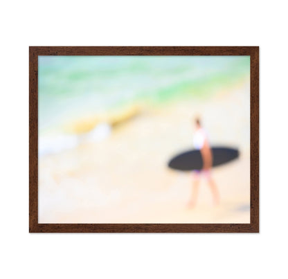 Blurred Surfer Walk