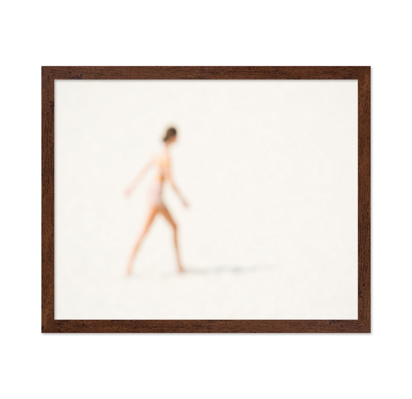 Blurred Walking Figure