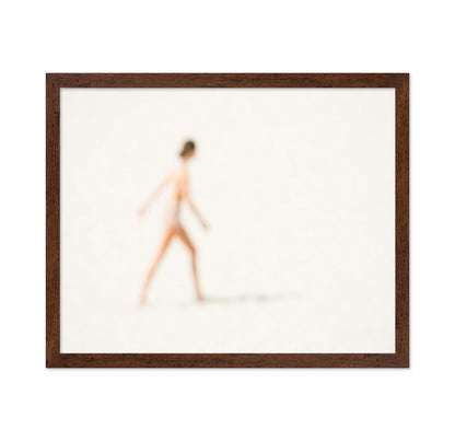 Blurred Walking Figure