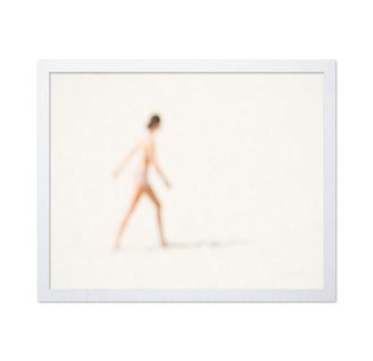 Blurred Walking Figure