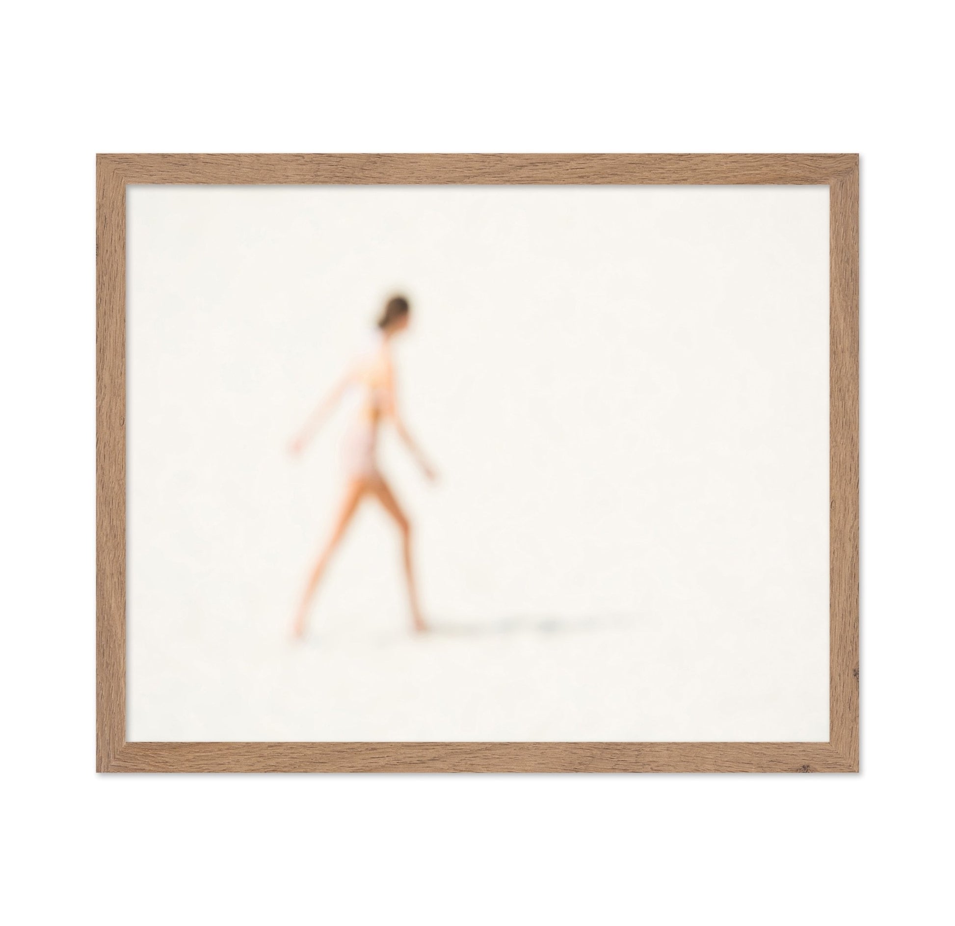 Blurred Walking Figure