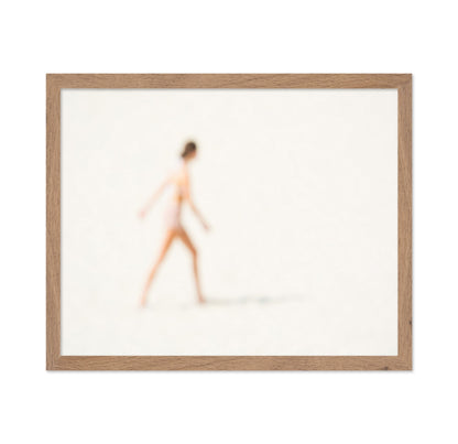 Blurred Walking Figure