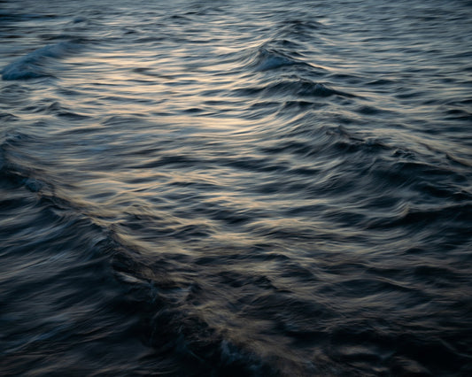 Dark Ocean Ripples