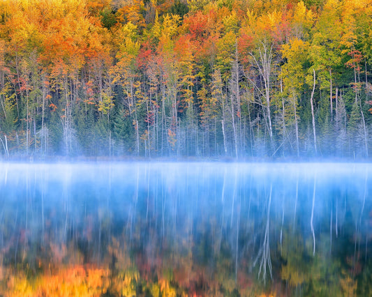 Autumn Lake Reflection No1