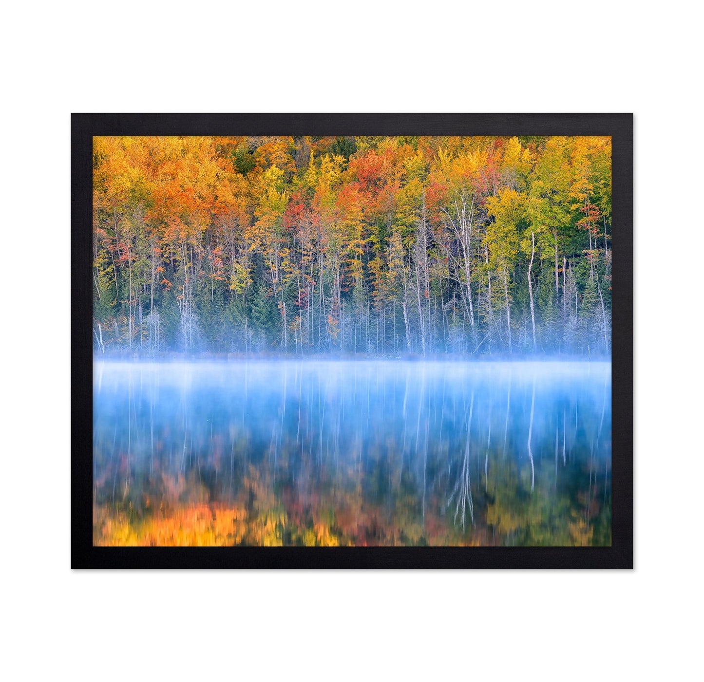 Autumn Lake Reflection No1