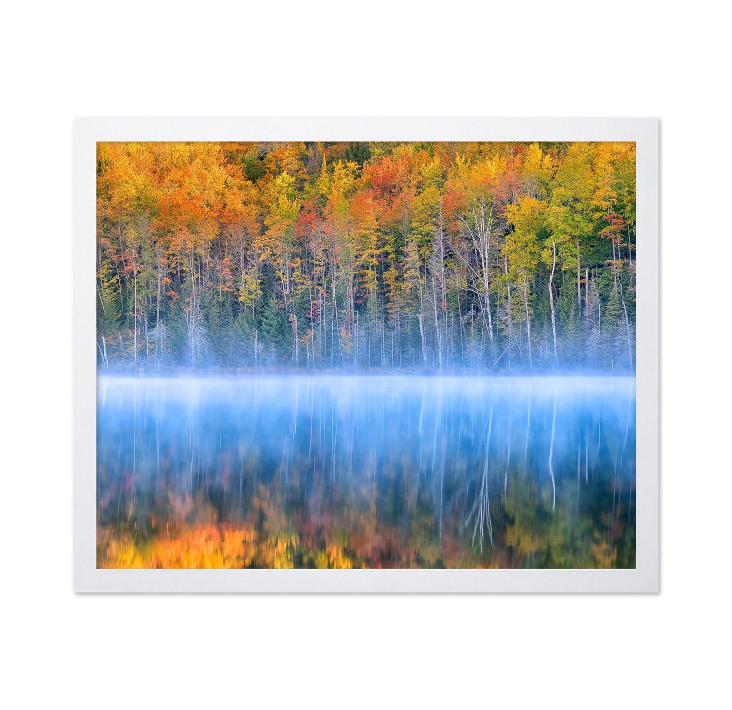 Autumn Lake Reflection No1