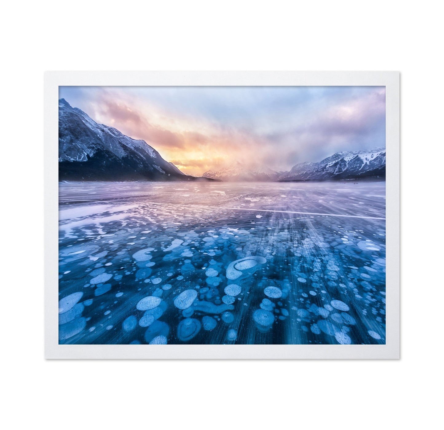 Frozen Lake Bubbles No2