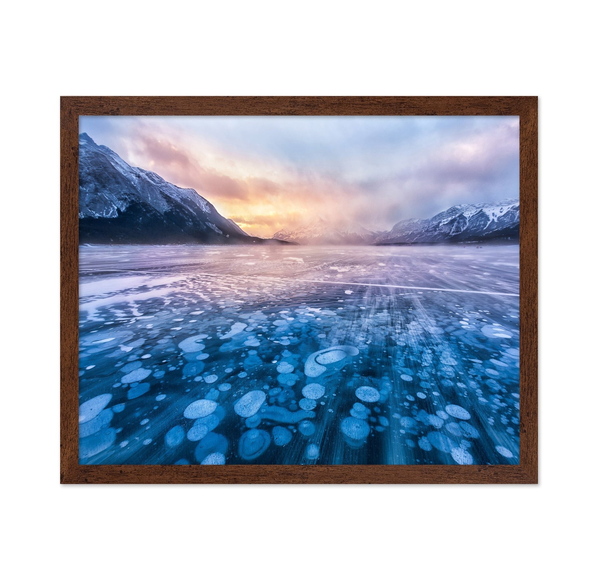 Frozen Lake Bubbles No2