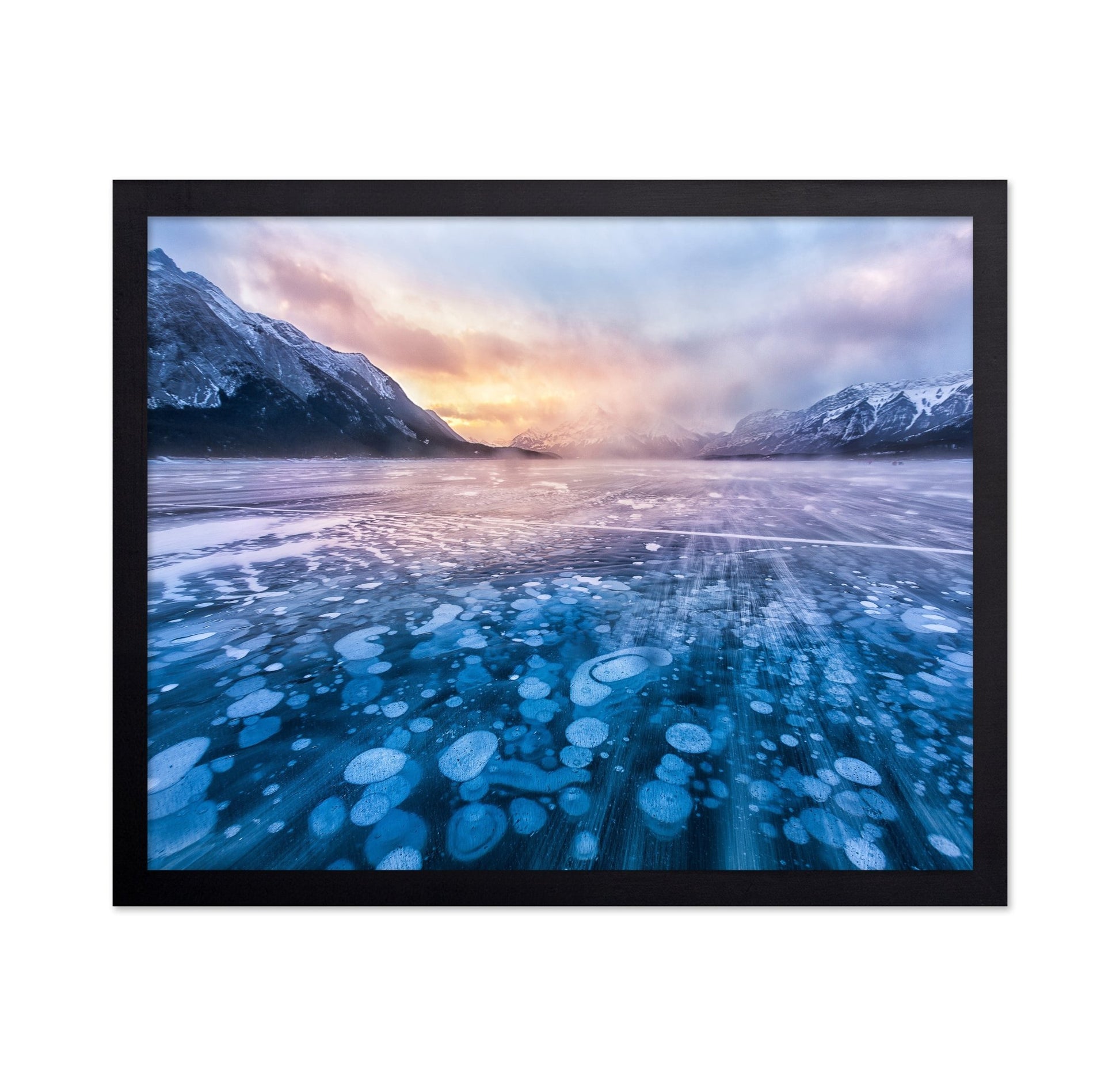 Frozen Lake Bubbles No2